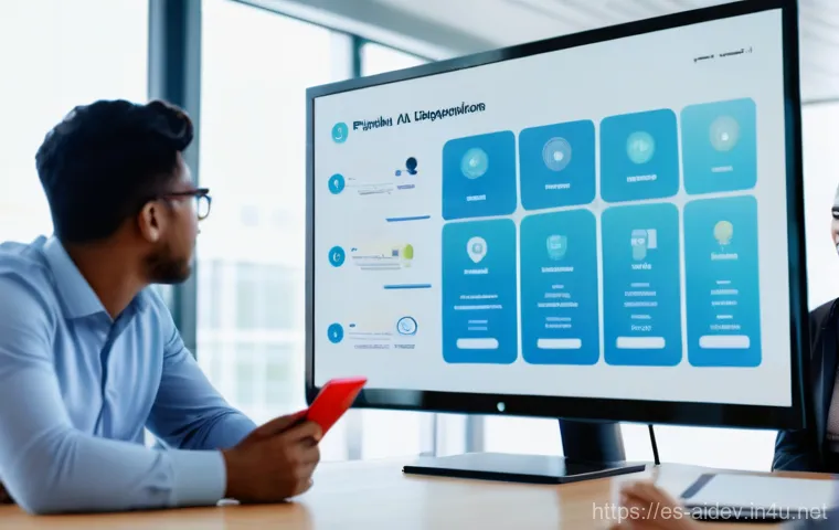 AI 개발자 역량 평가 - **Prompt:** An energetic and creative AI innovator, in their mid-20s, of diverse background, stands ...