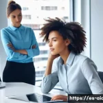 AI 프로젝트 관리 방법 - **"Tu Copiloto Inteligente: Adiós a la Gestión Manual del Caos"**
A bright, modern office scene ...